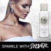 Picture of Punky Temporary Hair and Body Glitter Color Spray, Travel Spray, Lightweight, Adds Sparkly Shimmery Glow, Perfect to use On Hair, Skin, or Clothing, 3.5 oz - SILVER