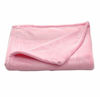 Picture of Uozzi Bedding All-Season Bright Pink Flannel Fleece Baby Small Blanket for Girls - Ultra Soft Plush Thin Kids Toddler Blanket for Crib, Pram Strollers, Sofa, Size 27"x39"