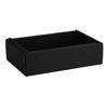 Picture of Clear PVC Sleeve DIY Sliding Black Gift Box - 6 Pack - Kraft Paper Luxury Packaging Boxes for Birthday Party, Thanksgiving Occasion 7 x 4.75 x 2