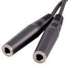 Picture of Seismic Audio 6 Inch Male to Dual 1/4 Inch Female Mono Y Splitter Cable (SA-Y9)