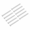 Picture of uxcell M4x40mm Flat Head Machine Screws Inner Hex Screw 304 Stainless Steel Fasteners Bolts 30Pcs