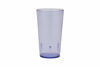 Picture of GET Heavy-Duty Plastic Restaurant Tumblers, 12 Ounce, Blue (Set of 4)