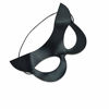 Picture of Soochat Catwoman Mask Half Face Cat Mask Halloween Costumes masquerade Costume Party (Black)