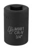 Picture of Performance Tool M981 3/4" Lug Nut Remover Socket
