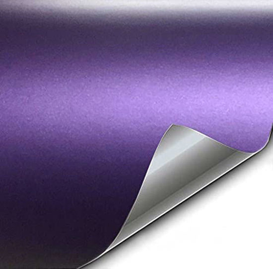 Picture of VViViD+ Premium Vinyl Wrap Film (1ft x 5ft, Matte Metallic Purple)