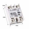 Picture of HiLetgo 2pcs SSR-40DA Solid State Relay Single Phase Semi-Conductor Relay Input 3-32V DC Output 24-380V AC