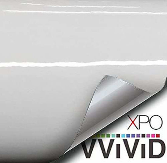 Picture of VViViD White Gloss Car Wrap Vinyl Roll with Air Release Adhesive (1ft x 5ft)