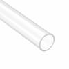 Picture of uxcell 2pcs Clear Rigid Tubing 8mm(5/16'') ID x 10mm(25/64'') OD x 1Ft Length Round Plastic Polycarbonate Tube