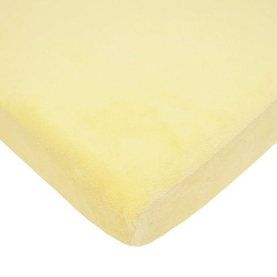 Picture of American Baby Company Heavenly Soft Chenille Fitted Bassinet Sheet, Maize, for Boys and Girls