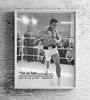 Picture of Muhammad Ali-"I'm So Fast"-Motivational Quotes Wall Art-8 x 10" Vintage Boxing Photo Poster Print-Ready to Frame. Inspirational Home-Gym-Office-Man Cave Decor. Perfect Gift for Ali & All Boxing Fans!