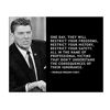 Picture of Ronald Reagan Quotes Wall Art-"They Will Restrict Your Freedoms-History-Safety"- 10 x 8" Presidential Portrait Print-Ready to Frame. Modern Home-Office Decor. Perfect Inspirational-Patriotic Gift.