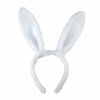 Picture of BinaryABC Bunny Rabbit Costume Set,Ears Headband Bow Ties Tail Set,Halloween Costume Assesories(White)