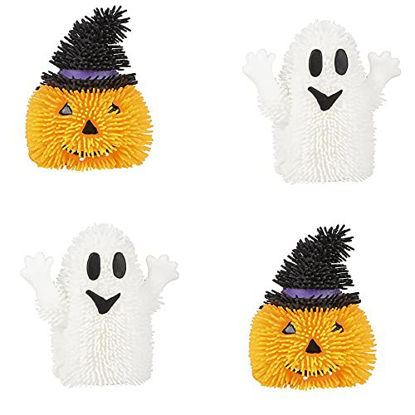 Picture of The Dreidel Company Light-Up Halloween Puffers Toy, Halloween Gag Accessory, Halloween Party Favor (4-Pack)