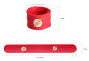 Picture of Justice League Superhero Slap Bracelet for Kids Boys & Girls Birthday Party Supplies Favors (7 Pack The Flash)