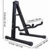 Picture of GLEAM Guitar Stand - Fit Electric, Classical Guitars and Bass, Guitar Accessories, Folding Guitar Stand