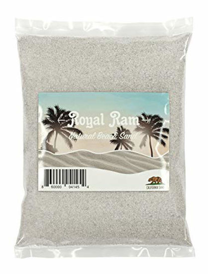 Picture of Royal Ram 2 Pounds Natural California Sand - for Interior Decor, Vase Filler, Sand Crafts and More