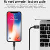 Picture of USB Type-C to Lightning Cable for iPhone X, 8/PD Fast Charge Qualcomm Quick 3/iPhone X Charger and data USB-C Lightning Cable for New MacBook [PREMIUM QUALITY ] USBC Cable for iPhone 8 Plus