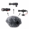 Picture of Furry Windscreen Muff, Mic Pop Filter/Foam Wind Cover fits for Rode VideoMicro and VideoMic Me Me-L Microphone by SUNMON