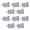 Picture of TWTADE / 10pcs Universal Microwave Door Oven Freezer Micro Limit Switch Series AC/DC 125V 250V V-15-1C25 Snap Action for Arduino