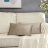 Picture of Decorative Small Lumbar Pillow Covers,Cushion Covers Velvet Cream Pillows,Sofa Throw 12 X 20 Pillow Covers