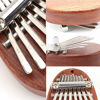 Picture of AIEX 8 Keys Mini Kalimba Thumb Piano with Lanyard Pocket Thumb Piano Portable Mbira Finger Piano Gift for Kids Adults Beginners