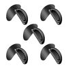 Picture of fayle 5 Pairs Adhesive Nose Pads Anti-Slip Silicone Eyeglass Pads for Glasses Sunglasses Spectacles. Eyeware Accessories (5pairs, Black)