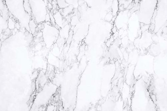 Picture of White Marble Backdrop for Food Photography Marble Texture Pattern for Cake, Jewelry, Cosmetics Photography Background 60" x 36"