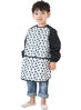 Picture of Plie Waterproof Kids Art Smocks 37 Colors (Age 1-10, S-XXL Size), Black Puppy (34-XXL)