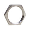 Picture of Dernord Cast Pipe Fitting Stainless Steel 304 Hex Locknut 1 Inch NPT Female (Pack of 2)