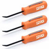 Picture of PQY Mini Pocket Pry Bar with Pocket Clip 4.5" Length 3pcs (Orange)