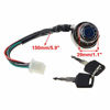 Picture of WOOSTAR 6 Wire Ignition Key Switch On Off 2 Position Replacement for 50cc 70cc 90cc 110cc 125cc 150cc 250cc 250cc Taotao Redcat Roketa Sunl ATV 4 Wheeler Dirt Pit Bike Go Kart