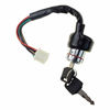 Picture of WOOSTAR 6 Wire Ignition Key Switch On Off 2 Position Replacement for 50cc 70cc 90cc 110cc 125cc 150cc 250cc 250cc Taotao Redcat Roketa Sunl ATV 4 Wheeler Dirt Pit Bike Go Kart