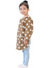 Picture of Plie Waterproof Kids Art Smocks 37 Colors (Age 1-10, S-XXL Size), Brown Dot (42-S)