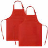 Picture of SINLAND Kids Apron with Pocket 2 Pack Children Chef Apron for Cooking Baking Painting (M: 6-12 Years)