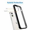 Picture of JETech Case for iPhone 12 Mini 5.4-Inch, Shockproof Bumper Cover, Anti-Scratch Clear Back (Black)