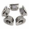 Picture of FullerKreg 25 Pcs M8 x 1.25 A2 Stainless Steel DIN 6923 Serrated Hex Flange Nut, 18-8 Stainless Steel 304, Bright Finish