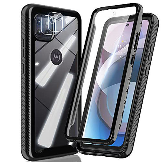 GetUSCart HATOSHI Motorola Moto One 5G Ace Case with Built in