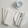 Picture of Benson Mills Textured Fabric Napkins (18" x 18" Napkin Set of 4, White)