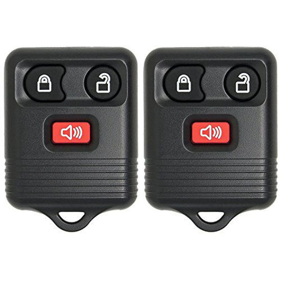 Picture of Mushan 2Pack Keyless Entry Replacement, Remote Control Key Fob Replacement CWTWB1U212 Fits for Ford F150 F250 F350 1998-2014, for Lincoln Navigator 1998-2003,for Mercury Mariner 2005-2011(Black)