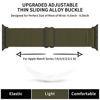 Picture of SOTRADE Stretchy Nylon Solo Loop Band Compatible with Apple Watch 41mm 40mm 38mm 45mm 44mm 42mm Adjustable Braided Sport Elastics Women Men Strap iWatch Series 7 6 5 4 3 2 1 SE (41/40/38mm,Army Green)