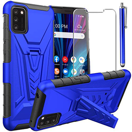 GetUSCart for Alcatel TCL A3X A600DL Case with Tempered Glass