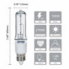 Picture of 4-Pack JDE11 120V 100W Dimmable Halogen Bulb T4 Mini Candelabra Base Warm White for Chandeliers, Ceiling Fan, Table Lamps, Cabinet Lighting