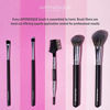 Picture of Japonesque Brow & Lash Shaper with 3 Different Spoolie Brushes, for Separating Lashes, Eliminating Mascara Clumps, and Grooming and Shaping Brows