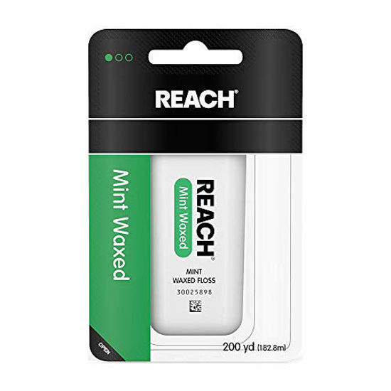 Picture of REACH Mint Waxed Floss 200 Yards (Pack of 2)