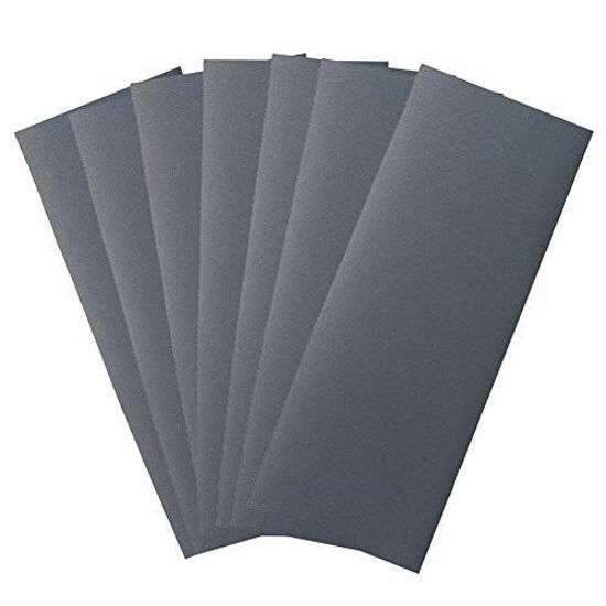 Picture of 400 Grit Dry Wet Sandpaper Sheets by LotFancy, 9 x 3.6", Silicon Carbide, Pack of 45