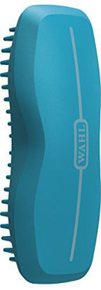 Picture of Wahl Professional Animal Equine Grooming Rubber Curry Horse Brush, Turquoise (#858712-100)