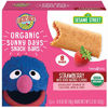 Picture of Earth's Best Organic Sesame Street Sunny Days Toddler Snack Bars, Strawberry, 7 Count (Pack of 6)