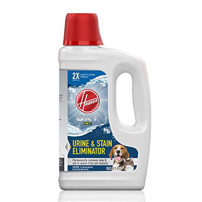 Picture of Hoover Oxy Pet Urine & Stain Eliminator Carpet Cleaning Solution, 50oz, White, 50 Fl Oz