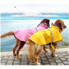 Picture of HAPEE Dog Raincoats for Large Dogs with Reflective Strip Hoodie,Rain Poncho Jacket for Dogs