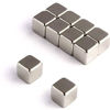 Picture of Square Cube Magnets - 10x10x10mm Refrigerator Magnets Fridge Magnets Whiteboard Magnets Square Magnets Small Magnets for Office, Hobbies, Crafts, Science and School Classrooms (40)